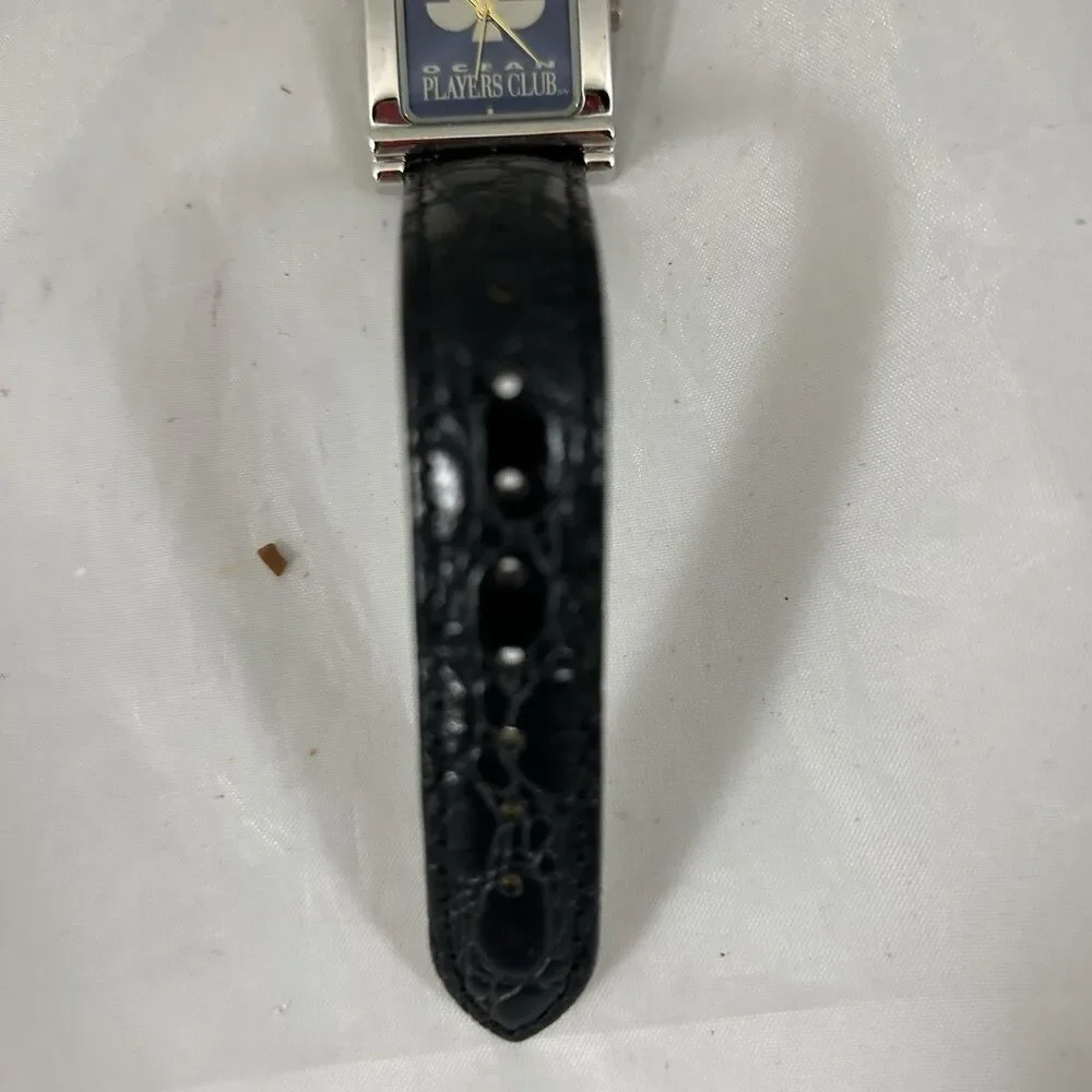 Sweda Ocean Players Club Watch Water Resistant Leather Japan Movement
